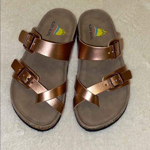 Aloha Island Shoes Aloha Island Metallic Birkenstock Shoes Poshmark Aloha Island Shoes Aloha Island Metallic Birkenstock Shoes Poshmark